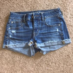 Size 2 super stretch jean shorts